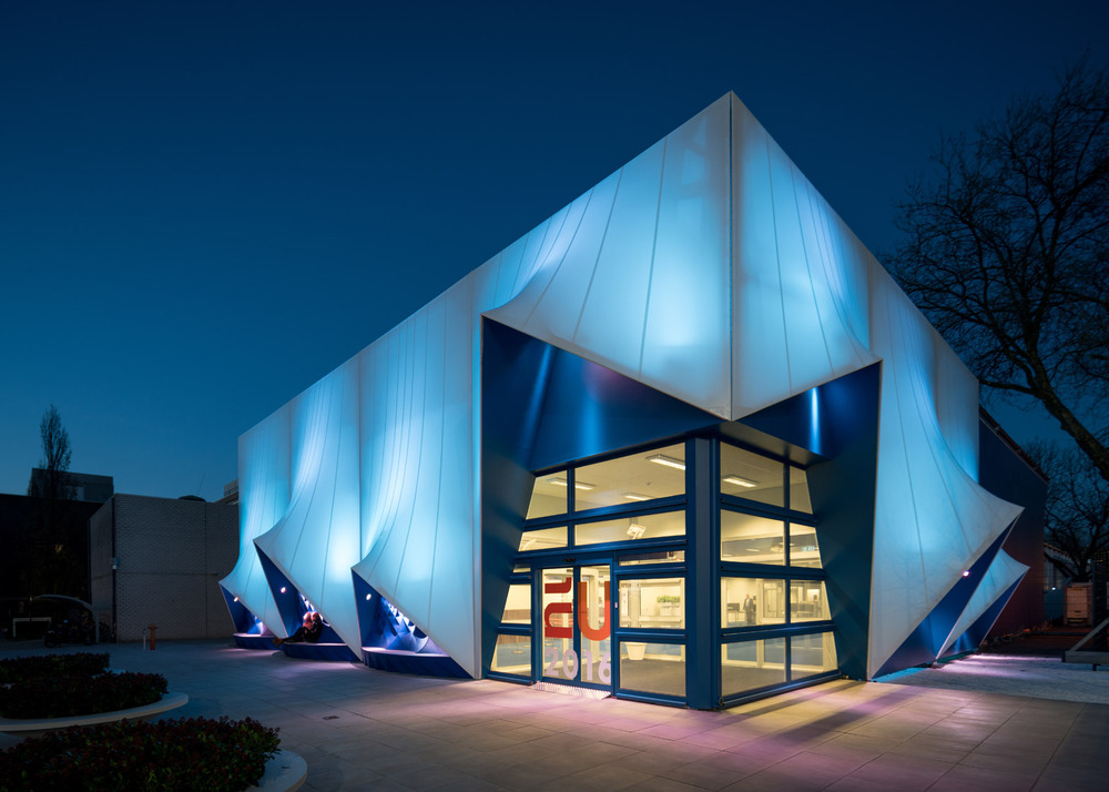 用3D打印完成的建筑外立面